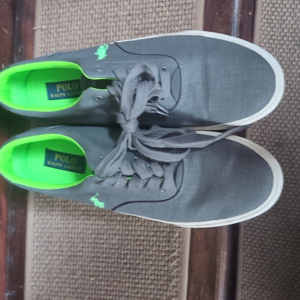 Polo Ralph Lauren Vaughn Matte Ripstop Sneakers Men's Size 10-D